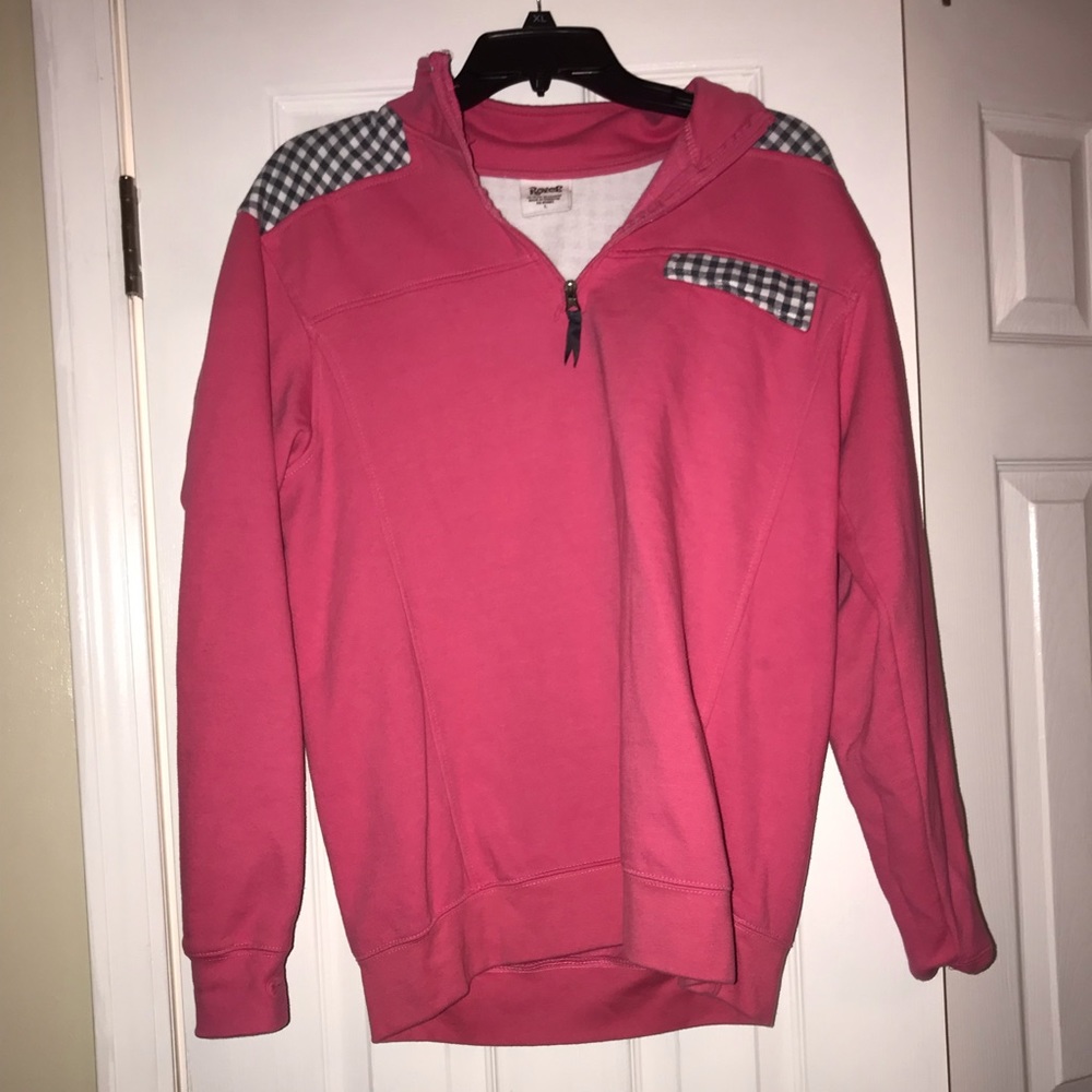 pink and blue jacket